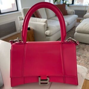 Balenciaga Small Top Handle Hourglass Handbag
